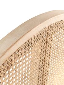 Rattan-Kopfteil Stockholm, Holz, Rattan, Hellbraun, Ø 135 cm