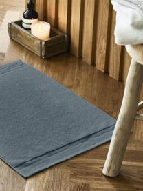 Tapis de bain antidérapant en coton bio Premium, 100 % coton bio certifié GOTS (GCL International, GCL-300517)
Qualité supérieure 750 g/m²

Le matériau est certifié STANDARD 100 OEKO-TEX®, ISO25189577 OETI, Bleu pétrole, larg. 50 x long. 70 cm