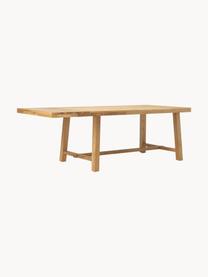 Sada jídelního stolu a otočných židlí Alison, 5 dílů, Béžová, dubové dřevo, Sada s různými velikostmi