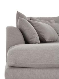 Grosses Ecksofa Zach in Taupe, Bezug: Polypropylen Der hochwert, Webstoff Taupe, B 300 x T 213 cm, Eckteil links