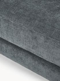 Sofa Tribeca (3-Sitzer), Bezug: 100 % Polyester Der strap, Gestell: Buchenholz, Kiefernholz, , Füße: Kiefernholz Dieses Produk, Webstoff Graublau, B 228 x T 104 cm