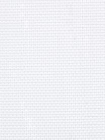 Sedia da giardino pieghevole Taylor, Seduta: plastica (610 g/m²), Struttura: alluminio verniciato a po, Bianco, Larg. 48 x Prof. 56 cm