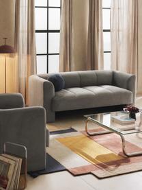 Sofa Bobi (2-Sitzer), Bezug: 88 % Polyester, 12 % Nylo, Gestell: Massives Kiefernholz Dies, Webstoff Dunkelgrau, B 178 x T 82 cm