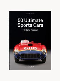 Album 50 Ultimate Sports Cars: 1910s to Present, Papier, twarda okładka, 50 Ultimate Sports Cars, S 16 x W 22 cm