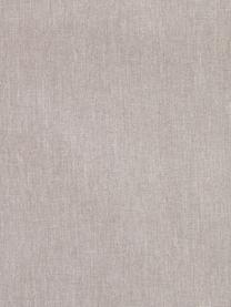 Tuin loungebank Nadin met gevlochten touw (2-zits), Frame: verzinkt metaal en gelakt, Bekleding: polyester, Geweven stof lichtbeige, koraalrood, B 135 x H 65 cm