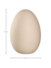 Pieza decorativa de cerámica Osterei Pesaro, Cerámica, Beige, Ø 18 x Al 26 cm