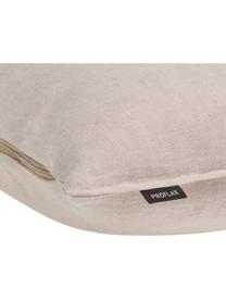 Housse de coussin lin beige Sven, Beige