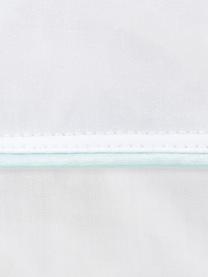 Cuscino medio con piume Standard, Rivestimento: 100% cotone, twill maco c, Bianco, Larg. 40 x Lung. 80 cm