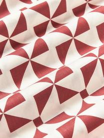 Funda de almohada de algodón Benson, Rojo, An 45 x L 110 cm