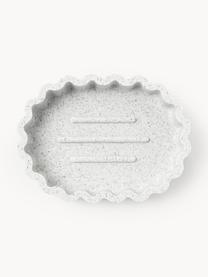 Miska na mydlo Giselle, Polymérová živica, Svetlosivá, Š 13 x H 9 cm