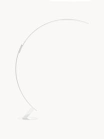 Grote LED vloerlamp Kyudo, dimbaar, Wit, H 212 cm