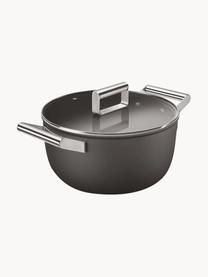 Cocotte avec couvercle et revêtement antiadhésif 50's Style, Noir, Ø 24 x haut. 18 cm, 4,6 L