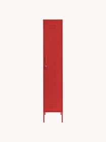 Armadietto The Skinny, Acciaio verniciato a polvere, Rosso, Larg. 35 x Alt. 183 cm