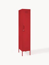 Petite armoire The Skinny, Acier, revêtement par poudre, Rouge, larg. 35 x haut. 183 cm