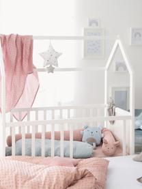 Cama casita infantil regulable Style, tamaños diferentes, Estructura: tablero de fibra de densi, Blanco, An 60 x L 120 cm