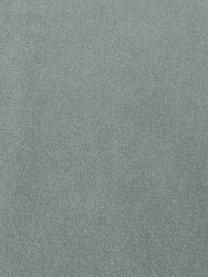 Fluwelen zitbank Saint (3-zits) saliekleurig met eikenhouten poten, Bekleding: fluweel (polyester) De sl, Frame: massief eikenhout, spaanp, Fluweel saliekleurig, B 210 x D 93 cm