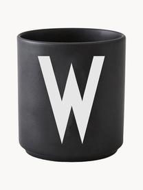 Design Becher Personal mit Buchstaben (Varianten von A bis Z), Fine Bone China (Porzellan)
Fine Bone China ist ein Weichporzellan, das sich besonders durch seinen strahlenden, durchscheinenden Glanz auszeichnet., Schwarz, Weiss, Becher Y, 250 ml