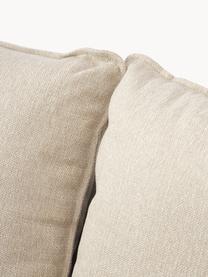 Ecksofa Tribeca, Bezug: 100 % Polyester Der hochw, Gestell: Massives Kiefernholz, Webstoff Beige, B 274 x T 192 cm, Eckteil rechts