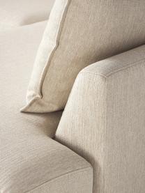 Ecksofa Tribeca, Bezug: 100 % Polyester Der hochw, Gestell: Massives Kiefernholz, FSC, Füße: Massives Buchenholz, lack, Webstoff Beige, B 274 x T 192 cm, Eckteil rechts