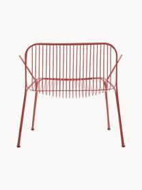 Fotel ogrodowy Hiray, Stal ocynkowana, lakierowana, Rdzawoczerwony, S 73 x G 65 cm