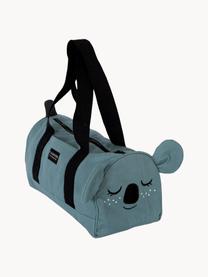 Tasche Koala mit Schultergurten, 100 % Bio-Baumwolle, GOTS-zertifiziert, Blaugrau, B 40 x H 20 cm