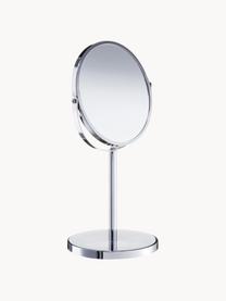 Miroir grossissant de salle de bain Flip, Argenté, Ø 17 x haut. 35 cm