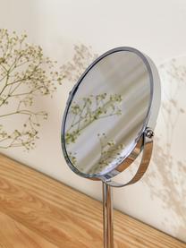 Miroir grossissant de salle de bain Flip, Argenté, Ø 17 x haut. 35 cm