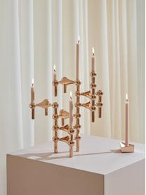 Stolní svíčky Stoff Nagel, 12 ks, Parafínový vosk, Broskvová, Ø 1 cm, V 18 cm