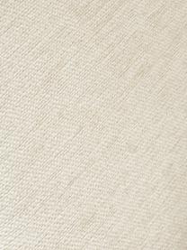 Fauteuil classique pieds en métal Milo, Tissu beige, larg. 63 x prof. 75 cm