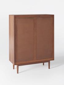 Highboard Paul aus massivem Mangoholz, Mangoholz, B 100 x H 135 cm