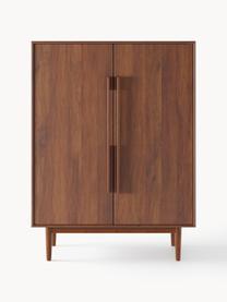 Credenza alta in legno di mango Paul, Legno di mango, Larg. 100 x Alt. 135 cm