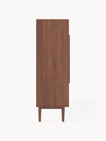 Credenza alta in legno di mango Paul, Legno di mango, Larg. 100 x Alt. 135 cm