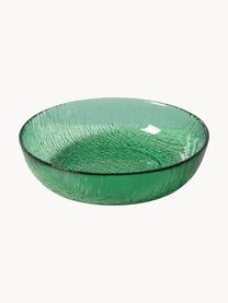 Schalen The Emeralds aus Glas, 2 Stück, Glas, Grün, transparent, Ø 19