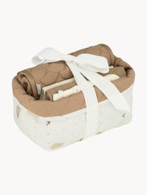 Set cura del bambino Dreamland 6 pz, Rivestimento: 100% cotone organico, cer, Rivestimento: 100% cotone organico, cer, Bianco latte, beige, marrone, Set in varie misure