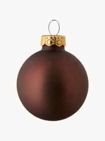 Boules de Noël Evergreen, Ø 6 cm, Tons bruns, Ø 4 cm, 16 pièces