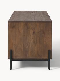 Televízny stolík s viedenským výpletom Vienna, Mangové drevo, Š 160 x V 50 cm