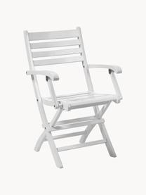 Fauteuil de jardin pliante en acajou York, Bois d'acajou, laqué
Certifié V-Legal, Blanc, larg. 51 x haut. 86 cm