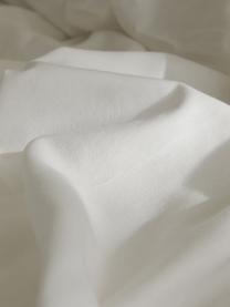 Flanell-Kopfkissenbezug Biba, Webart: Flanell, Weiß, B 40 x L 80 cm