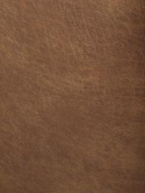 Chaise longue XL componibile in pelle riciclata Lennon, Rivestimento: pelle riciclata (70 % pel, Rivestimento: imbottitura in schiuma co, Pelle marrone, Larg. 357 x Prof. 119 cm, schienale a sinistra