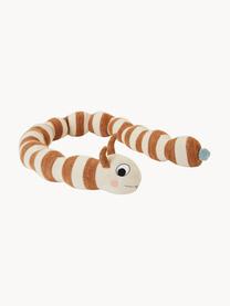 Cojín peluche grande Leo, Algodón, Beige, Off White, L 140 cm