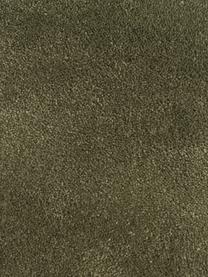 Ručně všívaný vlněný koberec v organickém tvaru Kadey, Tmavě zelená, Š 120 cm, D 180 cm (velikost S)