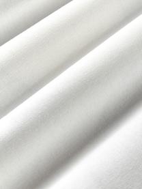 Funda de cojín de algodón estampado abstracto Nomi, Parte delantera: borreguillo (100% algodón, Parte trasera: 100% algodón El material , Marrón oscuro, gris pardo, blanco Off White, An 45 x L 45 cm