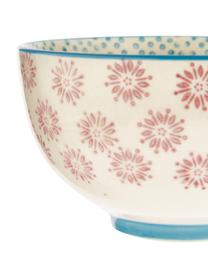 Handbemalte Schälchen Patrizia, 2er-Set, Steingut, Mehrfarbig, Ø 12 x H 7 cm