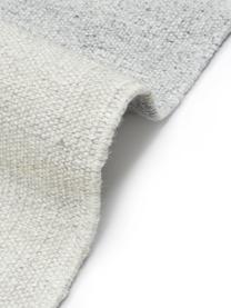 Handgewebter Viskoseteppich Snefrid mit abstraktem Muster, 80% Viskose, 20% Wolle, Grün, Grau, Beige, B 200 x L 300 cm (Größe L)