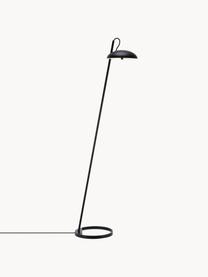 Vloerlamp Versale, Diffuser: kunststof, Zwart, H 140 cm