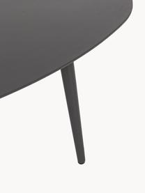 Oválný zahradní konferenční stolek Ridley, Antracitová, Š 120 cm, V 36 cm