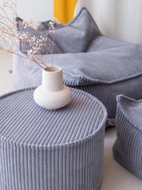 Pouf per bambini in velluto a coste Sugar Ø 40 cm, Rivestimento: velluto a coste (100% pol, Velluto a coste lavanda, Ø 40 x Alt. 25 cm