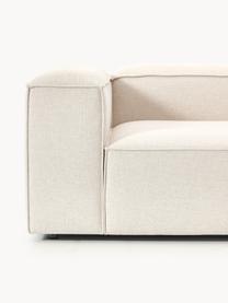 Modulares Ecksofa Lennon aus Leinen-Mix, Bezug: 50 % Viskose, 25 % Leinen, Gestell: Fichtenholz, Sperrholz, m, Leinen-Mix Beige, B 238 x T 180 cm, Eckteil links