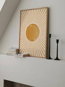 Poster Boho Sun, Ocker, B 30 x H 40 cm