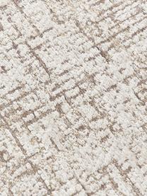 Tapis de couloir Laurence, 70% polyester, 30% coton, certifié GRS, Beige, brun, larg. 80 x long. 250 cm